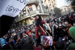 Se iniciaban las protestas de la Revolución de los Jóvenes en Egipto Se iniciaban las protestas de la Revolución de los Jóvenes en Egipto