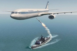 Un crucero yanqui dispara misiles contra un avión civil iraní y asesina a los 290 ocupantes
