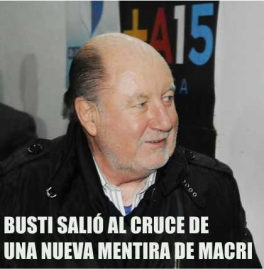 Busti salió al cruce de una nueva mentira de Macri: “La defensa sur se ideó y concretó en una gestión peronista” Busti salió al cruce de una nueva mentira de Macri: “La defensa sur se ideó y concretó en una gestión peronista”
