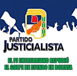 PJ Entre Ríos: en Bolivia se impuso un “revanchismo racista” PJ Entre Ríos: en Bolivia se impuso un “revanchismo racista”