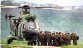 En 1995, Perú y Ecuador inician una penosa guerra por la disputa de 340 km2 fronterizos