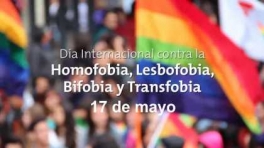 Da Internacional contra la Homofobia, la Transfobia y la Bifobia