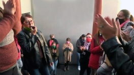 Administración Pública: Empleados de Salud protestaron en la sede del ministerio Administración Pública: Empleados de Salud protestaron en la sede del ministerio