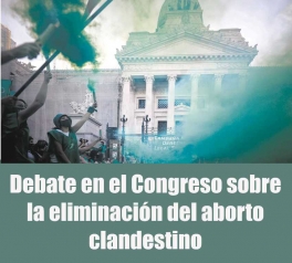 Debate en el Congreso sobre la eliminación del aborto clandestino Debate en el Congreso sobre la eliminación del aborto clandestino