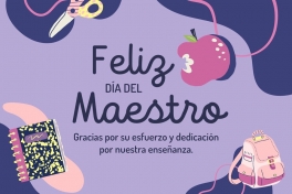 Feliz da, maestros y maestras!