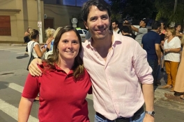 El radicalismo est de pie y es protagonista, destac Luca Varisco junto a Berhongaray en La Pampa