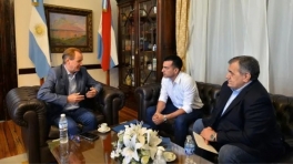 Bordet se reunió con José y David Cáceres: Hablaron del operativo de fiscalización