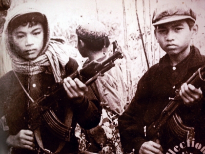 El Khmers Rouges derrota a los yanquis en Camboya