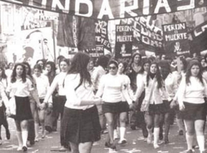 Jóvenes, mártires, estudiantes y peronistas