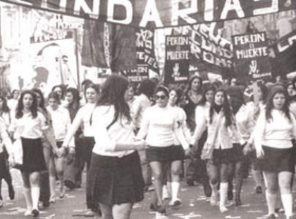 JÃ³venes, mÃ¡rtires, estudiantes y peronistas