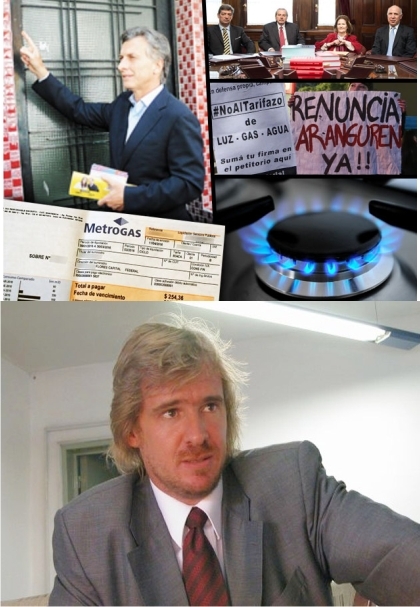 Cay la otra mitad del tarifazo del gas