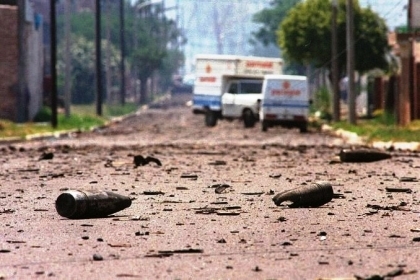 Explosiones en la fábrica de armamentos militares de Río Tercero en 1995