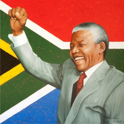 Nelson Mandela, primer presidente negro de Sudfrica