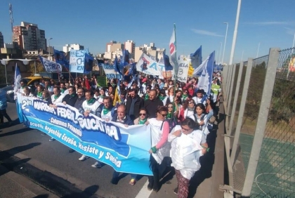 Por la educaciÃ³n pÃºblica y contra el ajuste del FMI, los docentes colmaron Plaza de Mayo