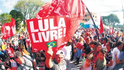 Lula debe estar libre ya