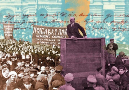 Los bolcheviques comienzan en Rusia la Revolucin de Octubre de 1917