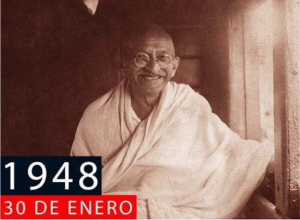 Mahatma Gandhi, lÃ­der de la Paz y la No Violencia