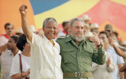 Nelson Mandela, primer presidente negro de Sudáfrica