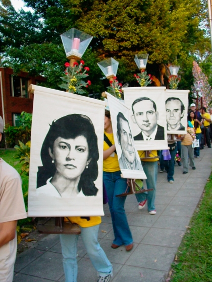 Mártires de la UCA en San Salvador
