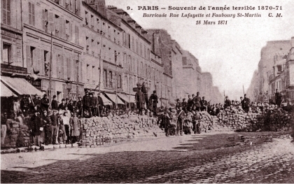 En Francia se proclama la Comuna de Pars, un gobierno popular revolucionario