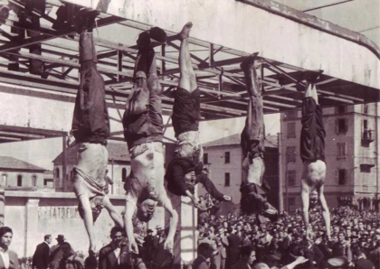 Partisanos en Italia ejecutan al dictador fascista Benito Mussolini