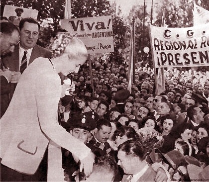 Recordando a Eva Perón, a 102 años de su nacimiento