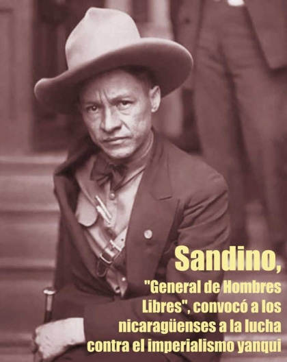 En 1927, Sandino comienza su lucha contra la intervencin yanqui en Nicaragua