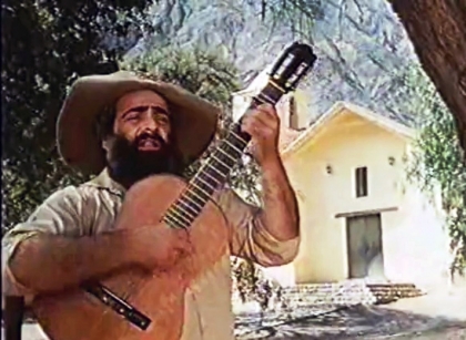 Jorge Cafrune, cantante popular argentino