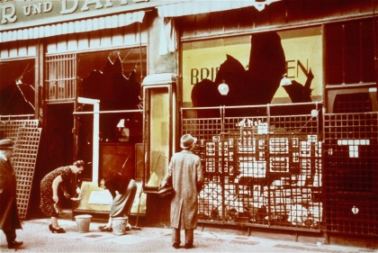 La Noche de los Cristales Rotos, el primer captulo del horror nazi