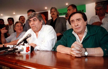 Huelga general de trabajadores de 36 horas contra el gobierno neoliberal de De la Ra