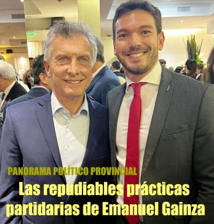 Las repudiables prcticas partidarias de Emanuel Gainza