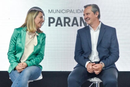 Laura Stratta y Adn Bahl juntos