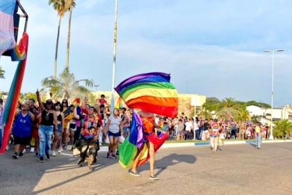 Con colores en las calles, Concordia y Paran tuvieron su marcha del orgullo LGBTIQ+