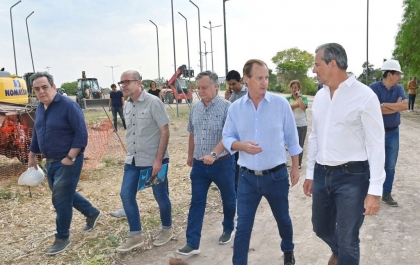 Gustavo Bordet: Con la obra del Parque Berduc, Entre Ros tendr un centro deportivo de alto rendimiento