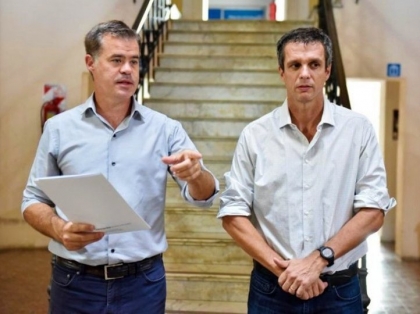 Enrique Cresto y Martn Piaggio resaltan la figura de Bordet, piden internas y dicen que la unidad est garantizada en el oficialismo