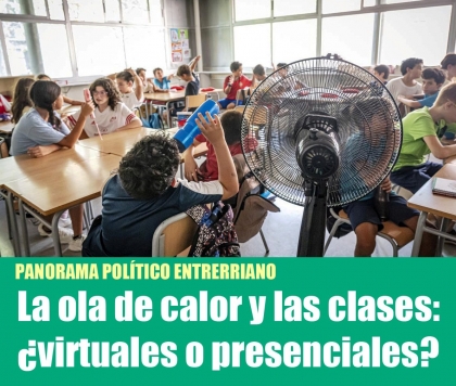 La ola de calor y las clases: virtuales o presenciales?