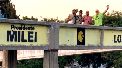 El libertario Javier Milei tendr candidatos entrerrianos