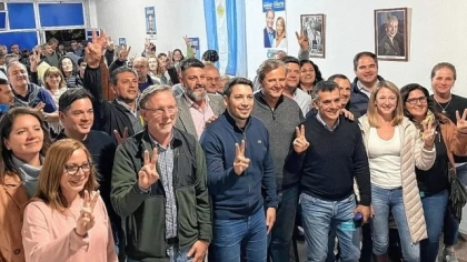 Enfatizando su perspectiva federal,  Adn Bahl lleg a Gualeguaych como pre candidato a gobernador