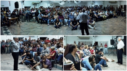 El intendente electo, Jos Lauritto, organiza la campaa para Massa en Concepcin del Uruguay