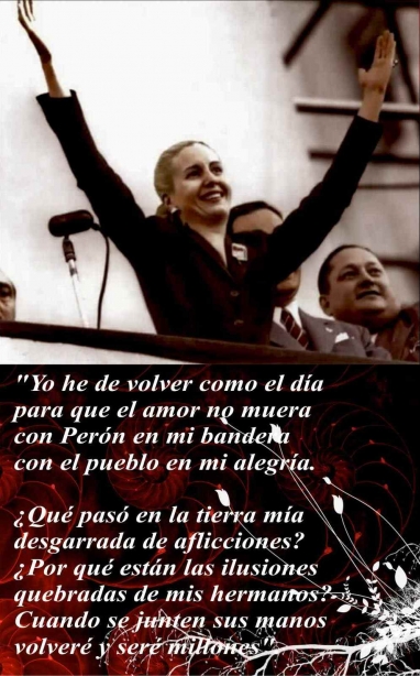 Presencia indestructible de Evita y su lucha contra la injusticia, la explotación y la dependencia