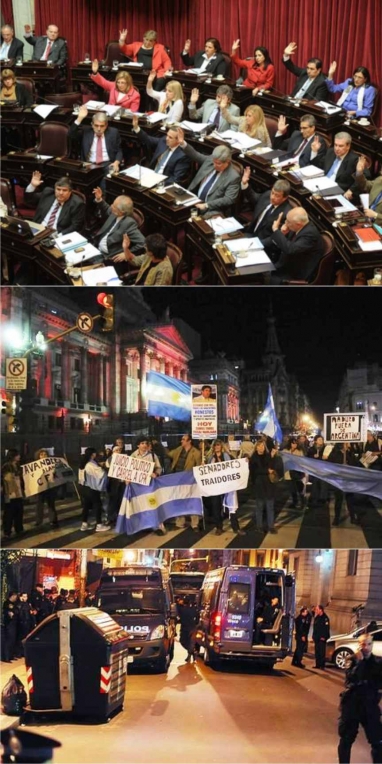 En el Senado se aprobó el control kirchnerista sobre el Consejo de la Magistratura En el Senado se aprobó el control kirchnerista sobre el Consejo de la Magistratura