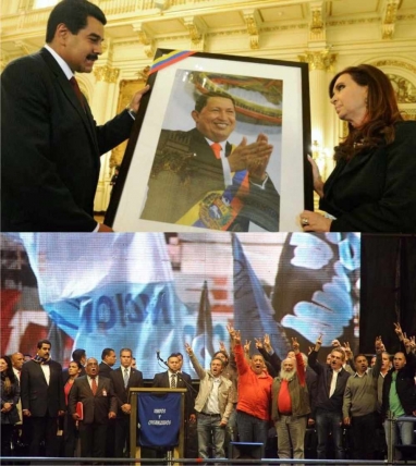 Maduro visitó a Cristina: Fervor kirchnerista por el chavismo venezolano Maduro visitó a Cristina: Fervor kirchnerista por el chavismo venezolano