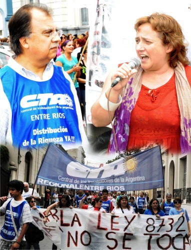 Movilización CTA Paraná: “El sueño entrerriano es una sobreactuación farandulesca que llena de beneficios a unos pocos” Movilización CTA Paraná: “El sueño entrerriano es una sobreactuación farandulesca que llena de beneficios a unos pocos”