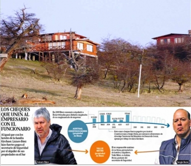También Berni le alquiló sus propiedades en el Sur a Lázaro Báez