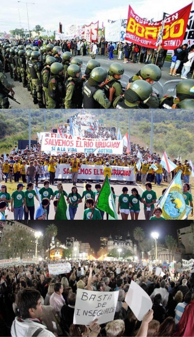 El cristinismo ahora quiere una ley para prohibir la protesta social en las calles