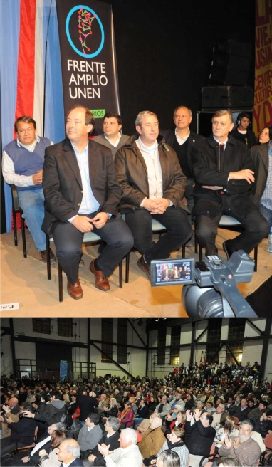 Con un acto, lanzaron el Frente Amplio UNEN en Entre Ríos