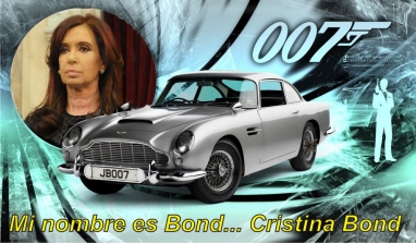 De Agatha Christie a Christie K: “Mi nombre es Bond... Cristina Bond”