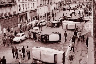En París, manifestaciones estudiantiles dan lugar al Mayo francés de 1968 En París, manifestaciones estudiantiles dan lugar al Mayo francés de 1968