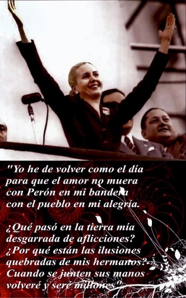 Presencia indestructible de Evita y su lucha contra la injusticia, la explotación y la dependencia Presencia indestructible de Evita y su lucha contra la injusticia, la explotación y la dependencia