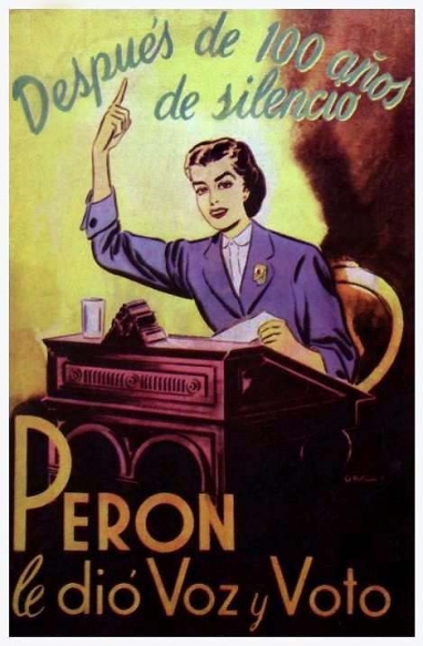 Eva Perón y el derecho de la mujer a votar y ser votada Eva Perón y el derecho de la mujer a votar y ser votada